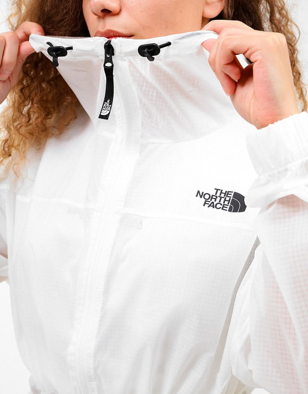 The North Face Womens Black Box Wind Jacket - TNF White