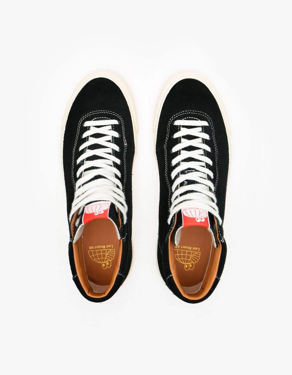 Last Resort AB VM001 Suede Hi Skate Shoes - Black/White