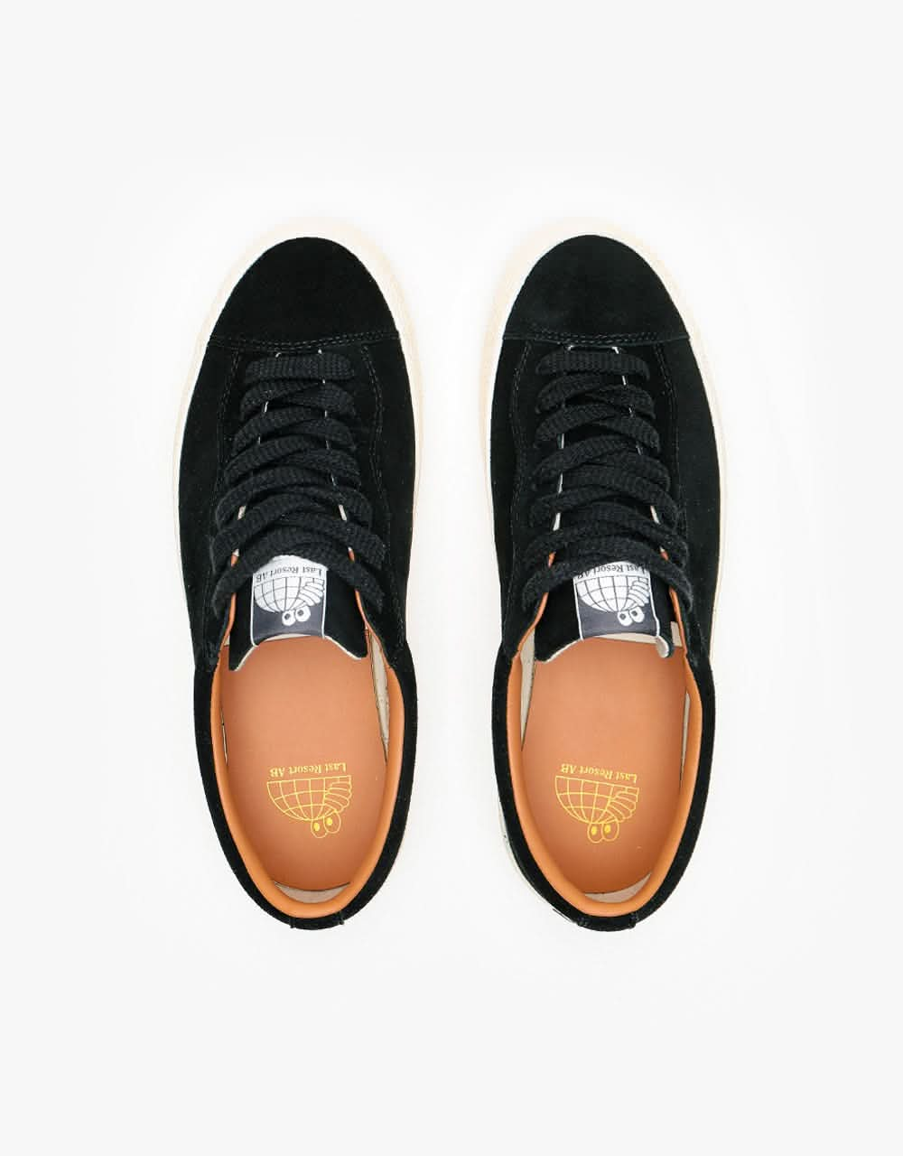 Last Resort AB VM002 Suede Lo Skate Shoes - Black/White