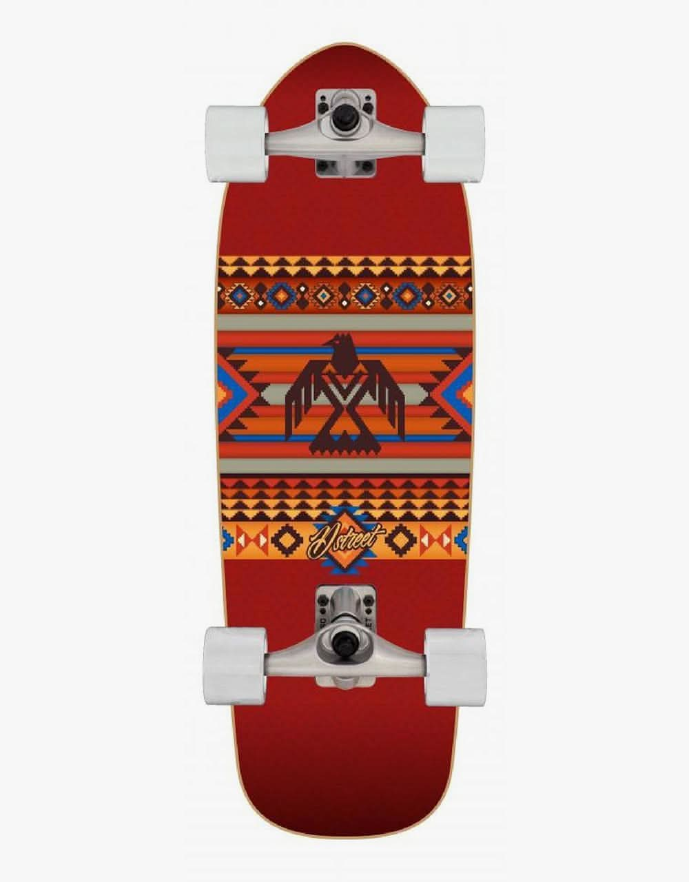 D Street Aztec Baja Cruiser Skateboard - 9.375" x 29"