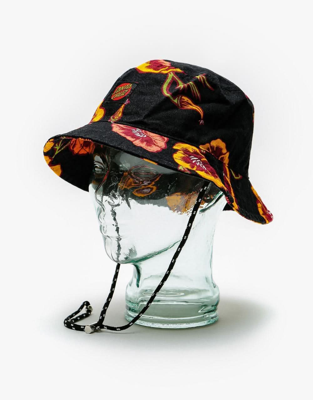 Santa Cruz Womens Poppy Bucket Hat - Poppy Print