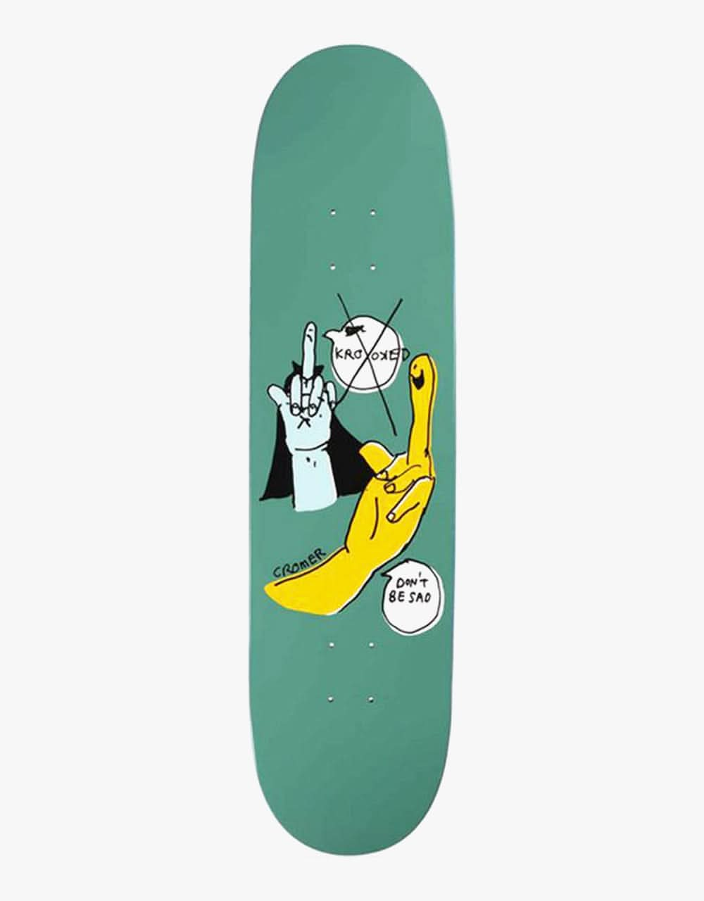 Krooked Cromer Redux Skateboard Deck - 8.38"