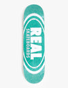 Real Team Oval Pearl Patterns Skateboard Deck - 8.38"