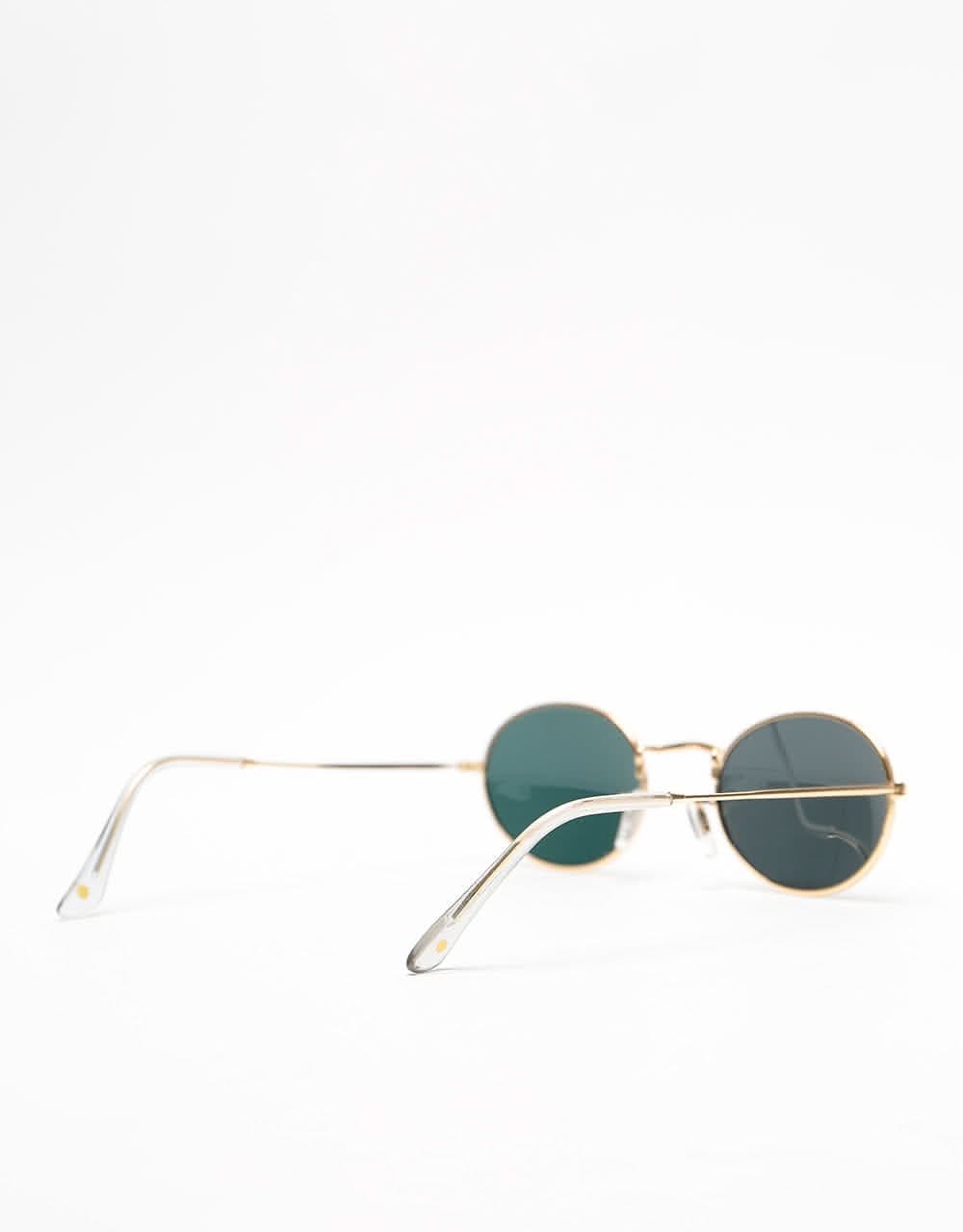 Glassy Sunhater Campbell Polarized Sunglasses - Gold