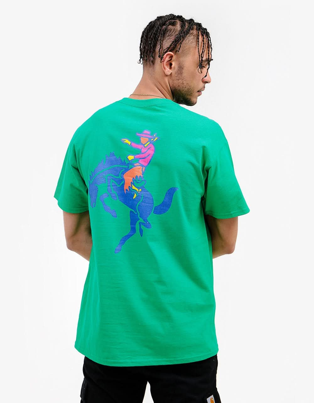 Route One Giddy-Up T-Shirt - Kelly Green