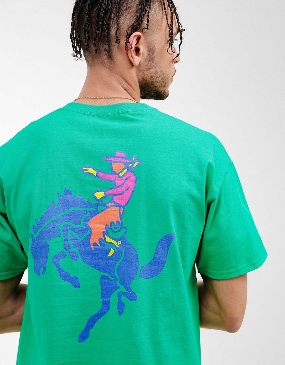 Route One Giddy-Up T-Shirt - Kelly Green