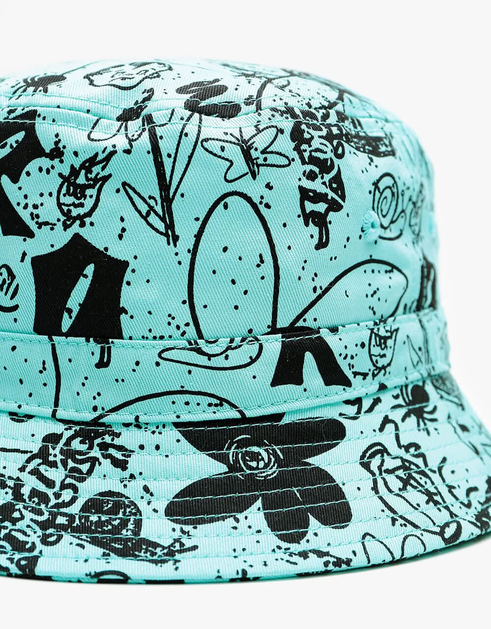 Route One Doodle Bucket Hat - Mint