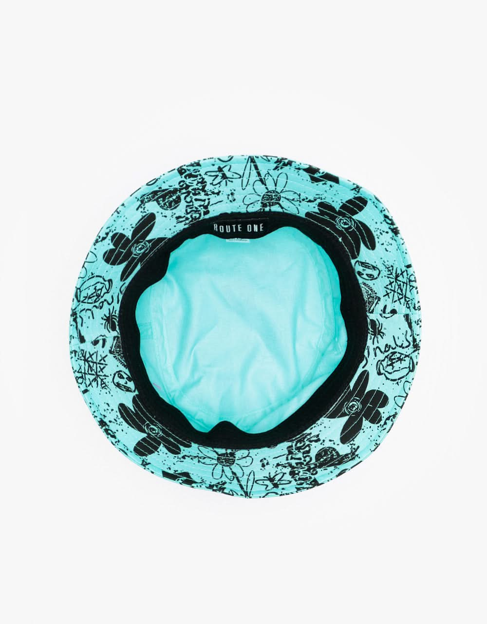 Route One Doodle Bucket Hat - Mint