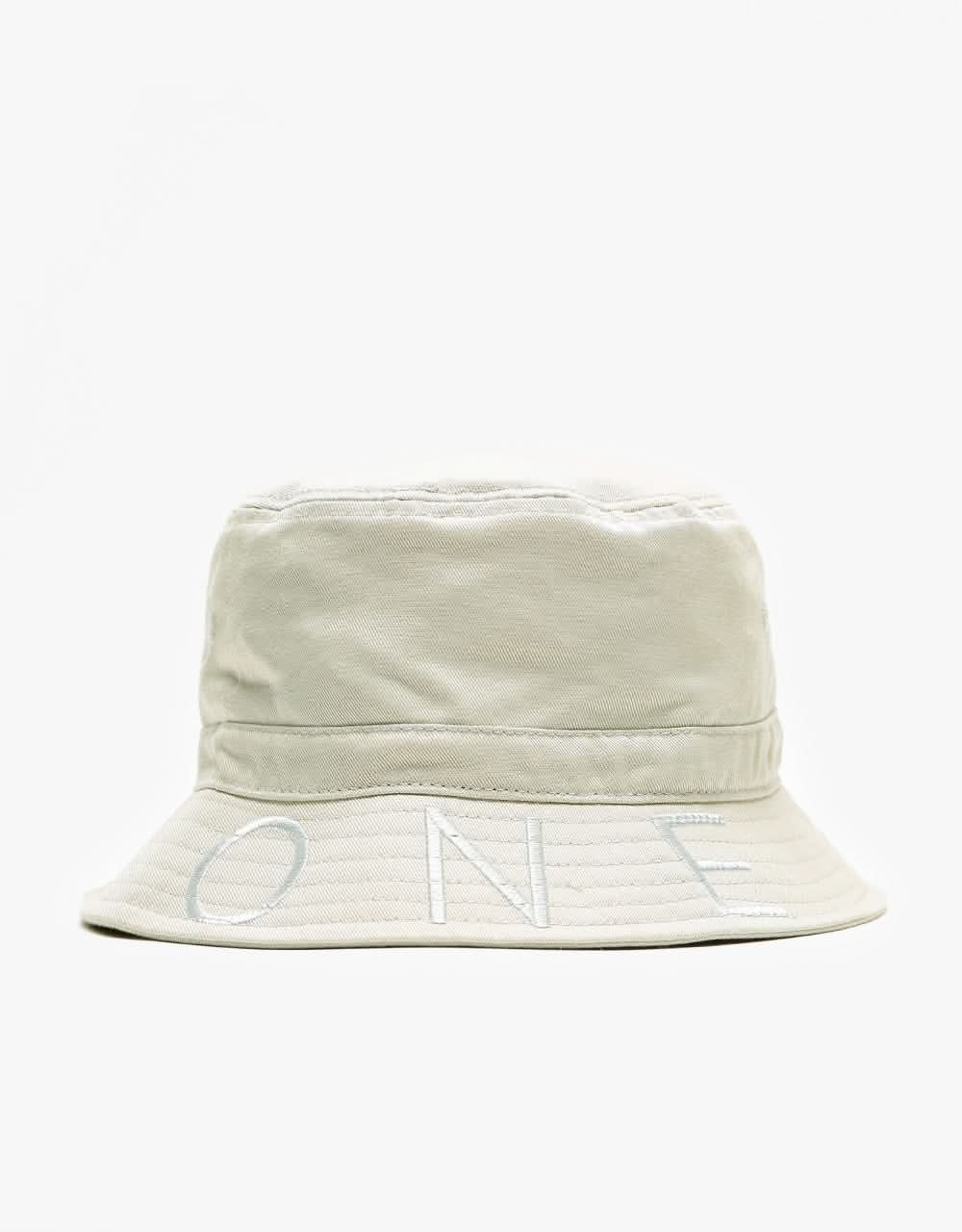 Route One Brimmed Bucket Hat - Stone