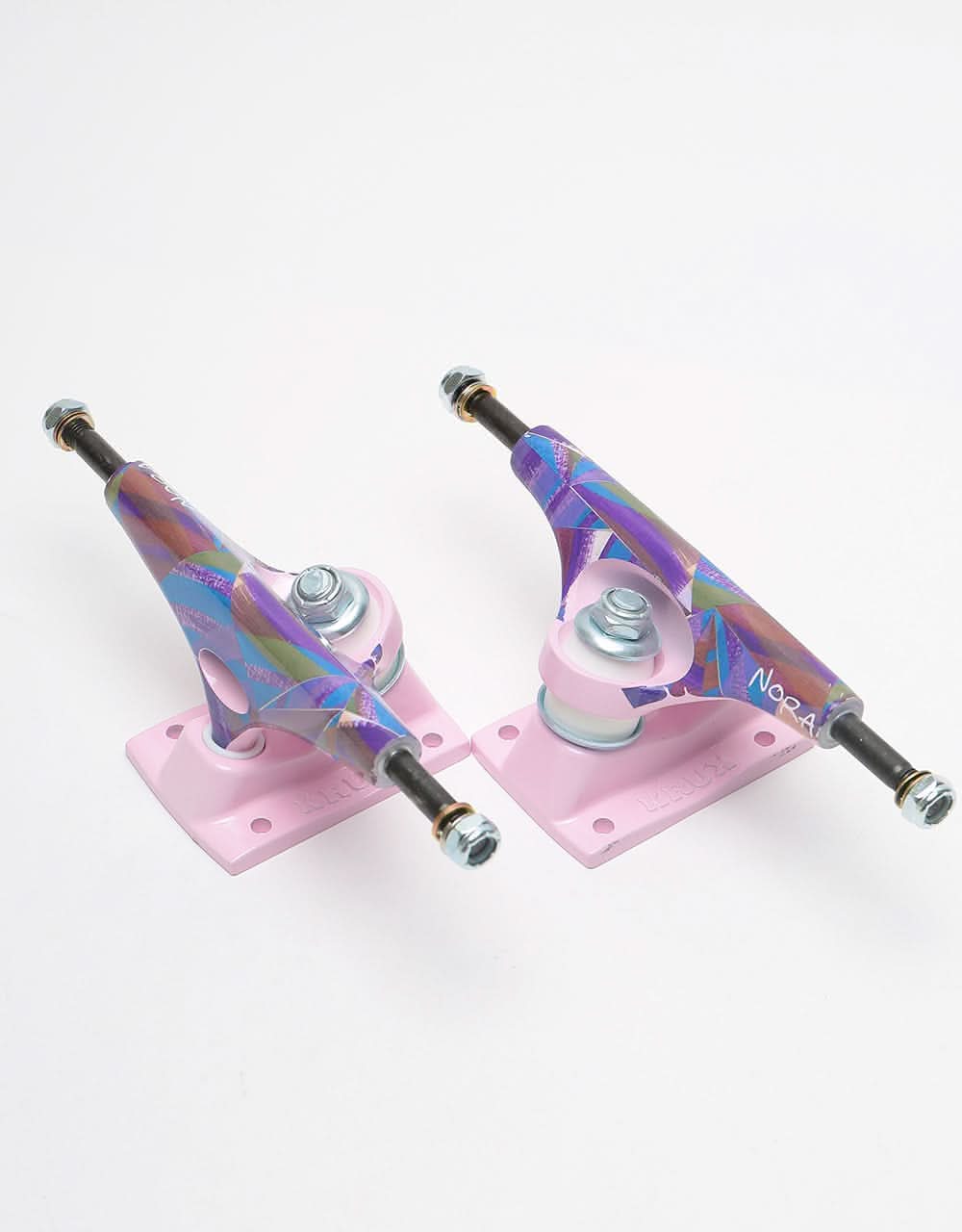 Krux Nora Triangle K5 7.6 Standard Skateboard Trucks Pair