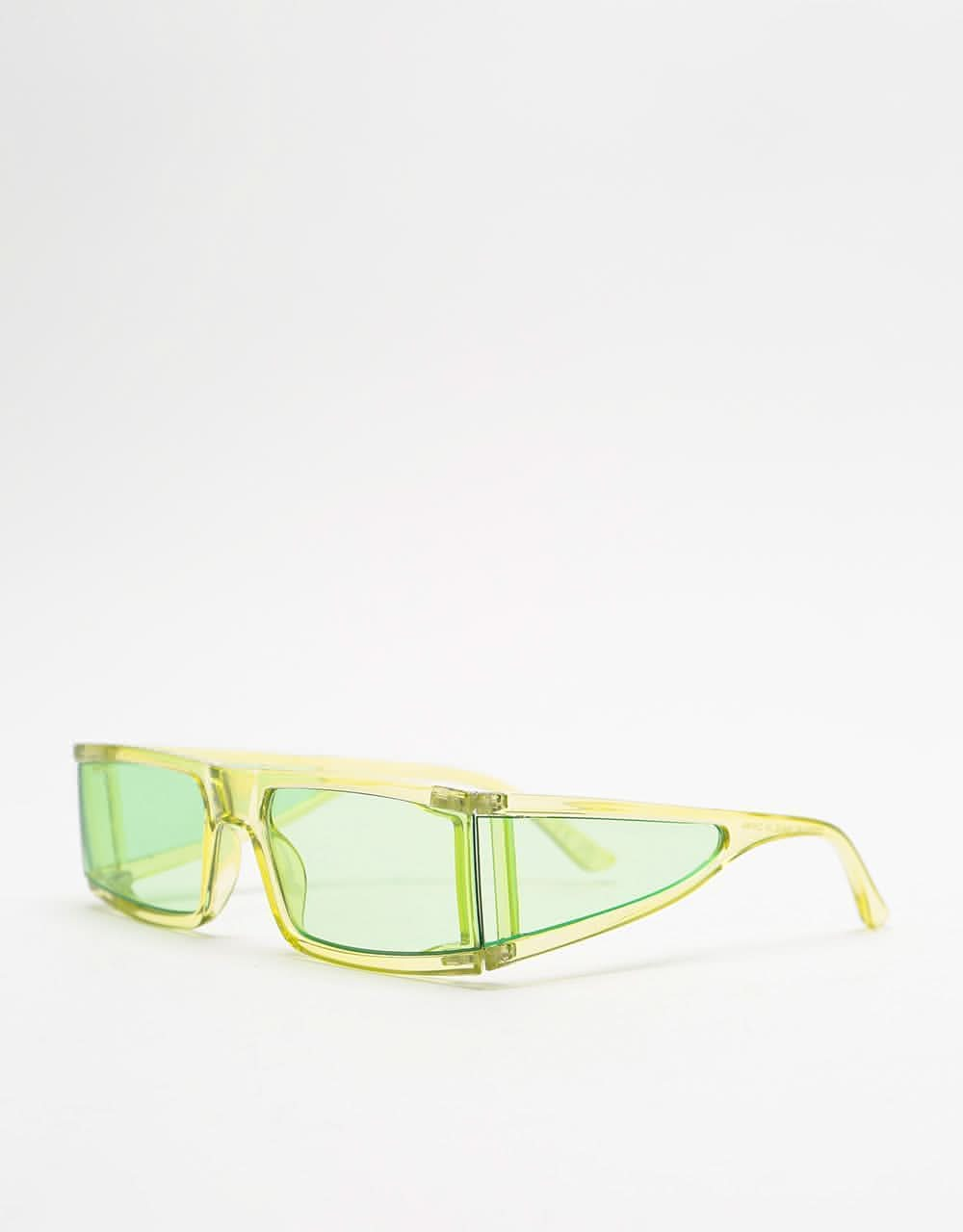 Route One Sting Sunglasses - Clear Green