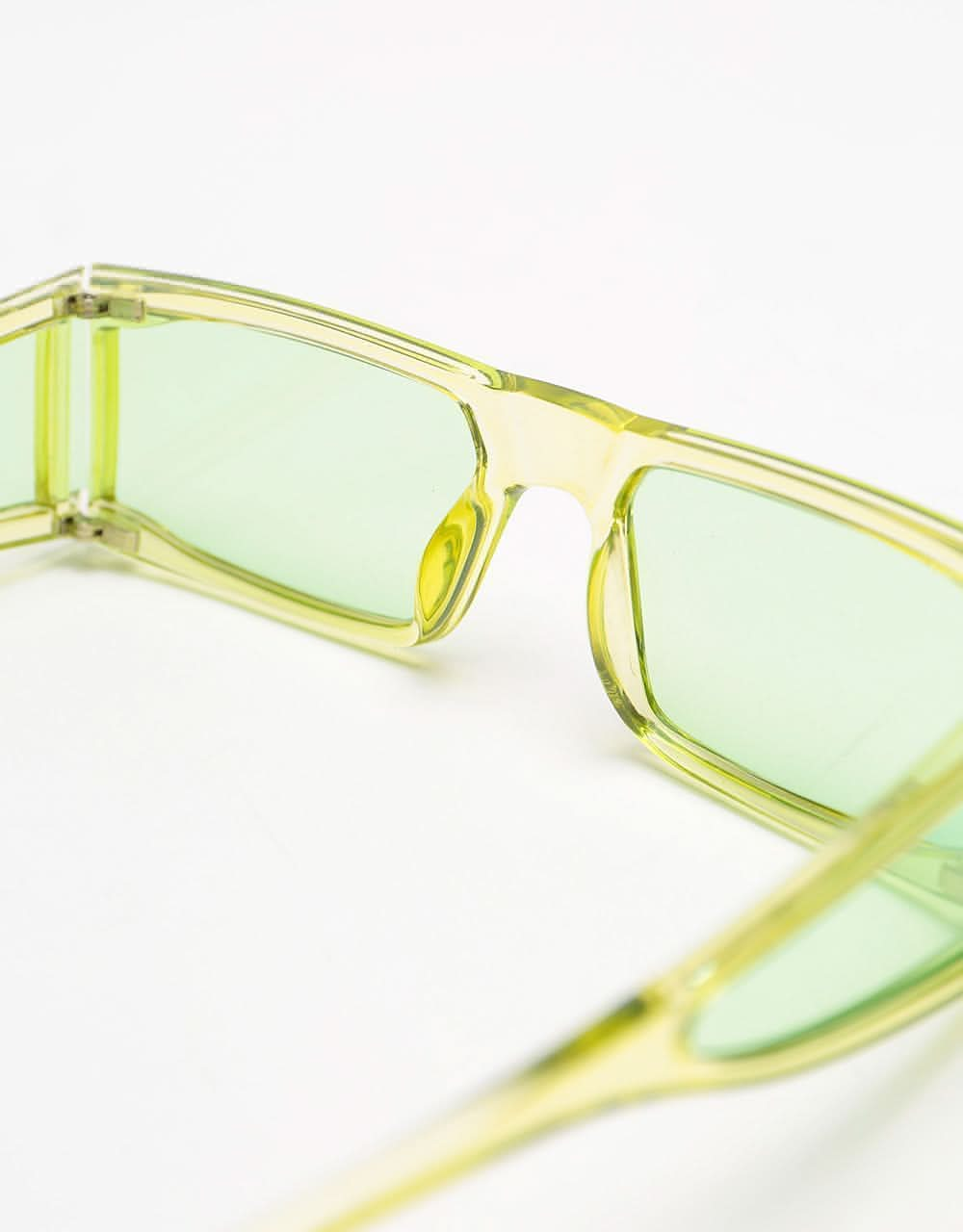 Route One Sting Sunglasses - Clear Green