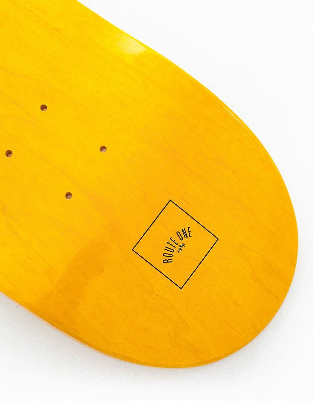 Route One Mini Logo 'OG Shape' Skateboard Deck - 7.75"