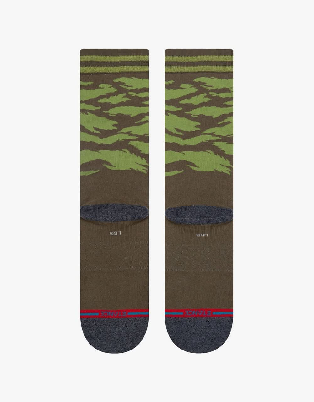 Stance Warbird Crew Socks - Olive