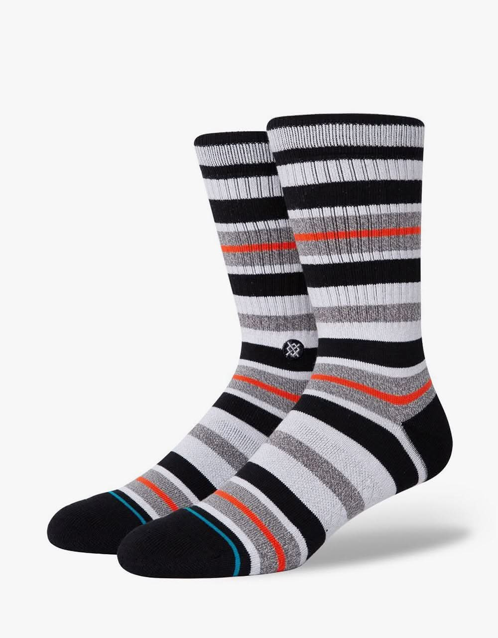 Stance Brock Crew Socks - Black