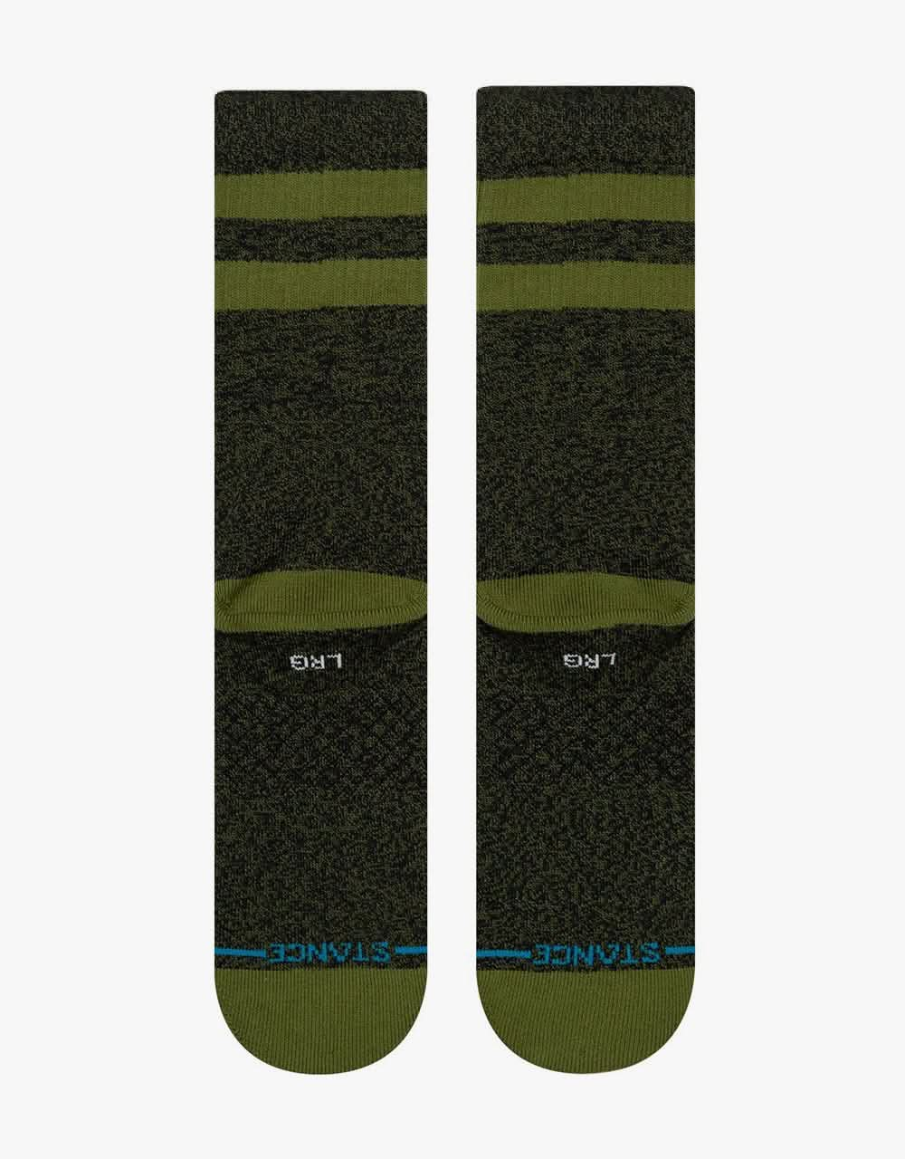 Stance Joven Crew Socks - Olive