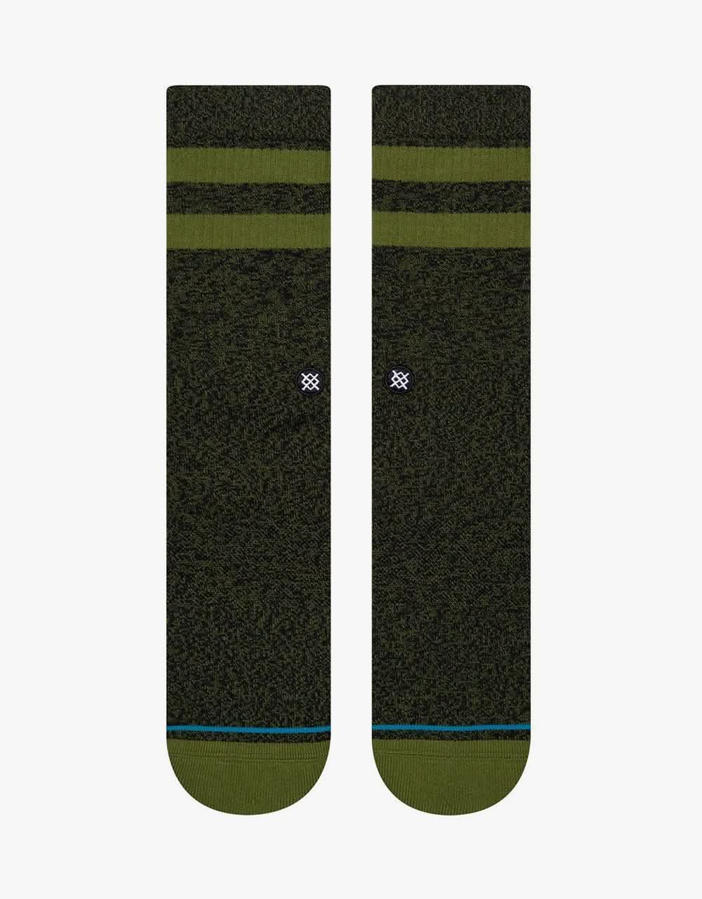 Stance Joven Crew Socks - Olive