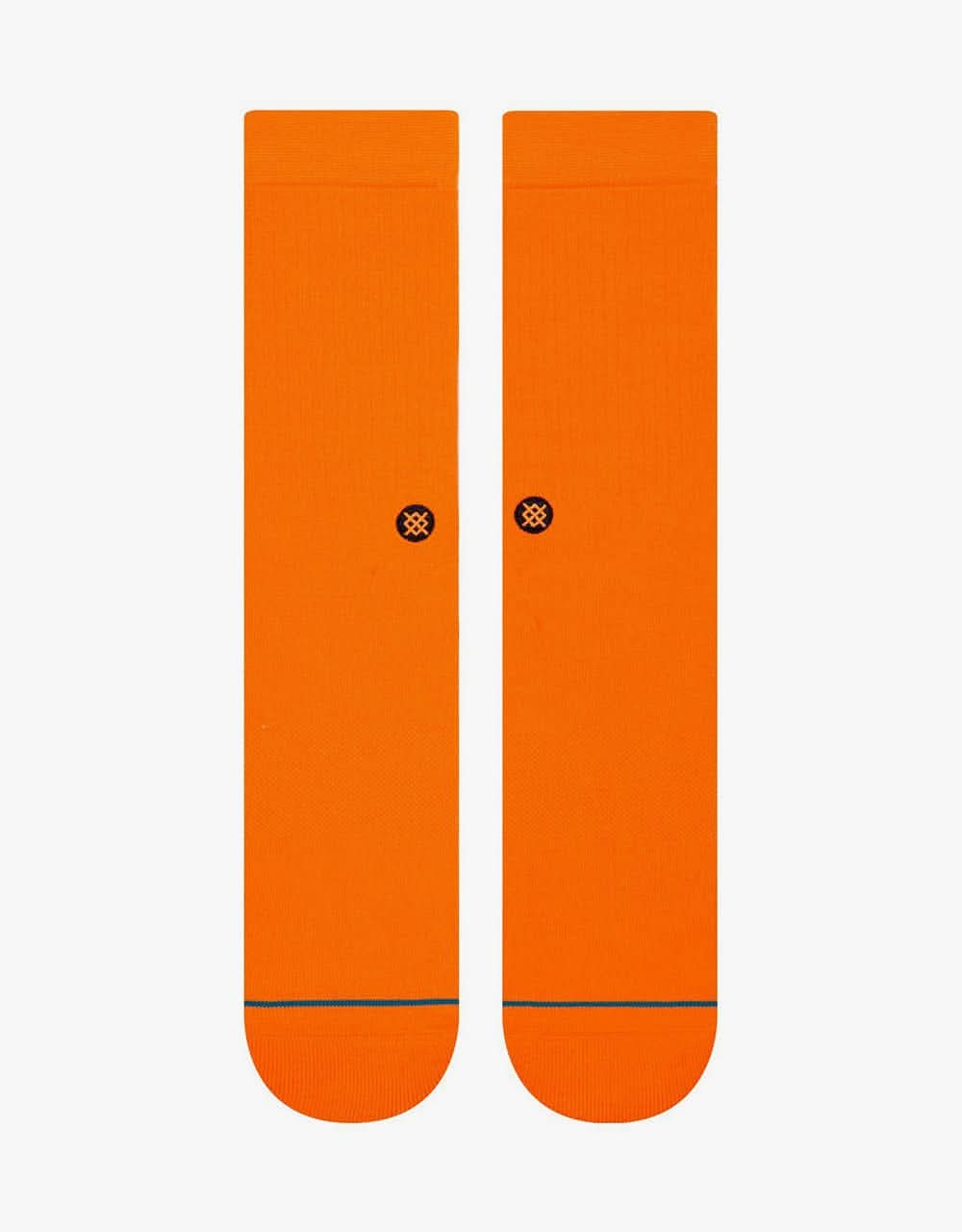 Stance Icon Classic Crew Socks - Orange