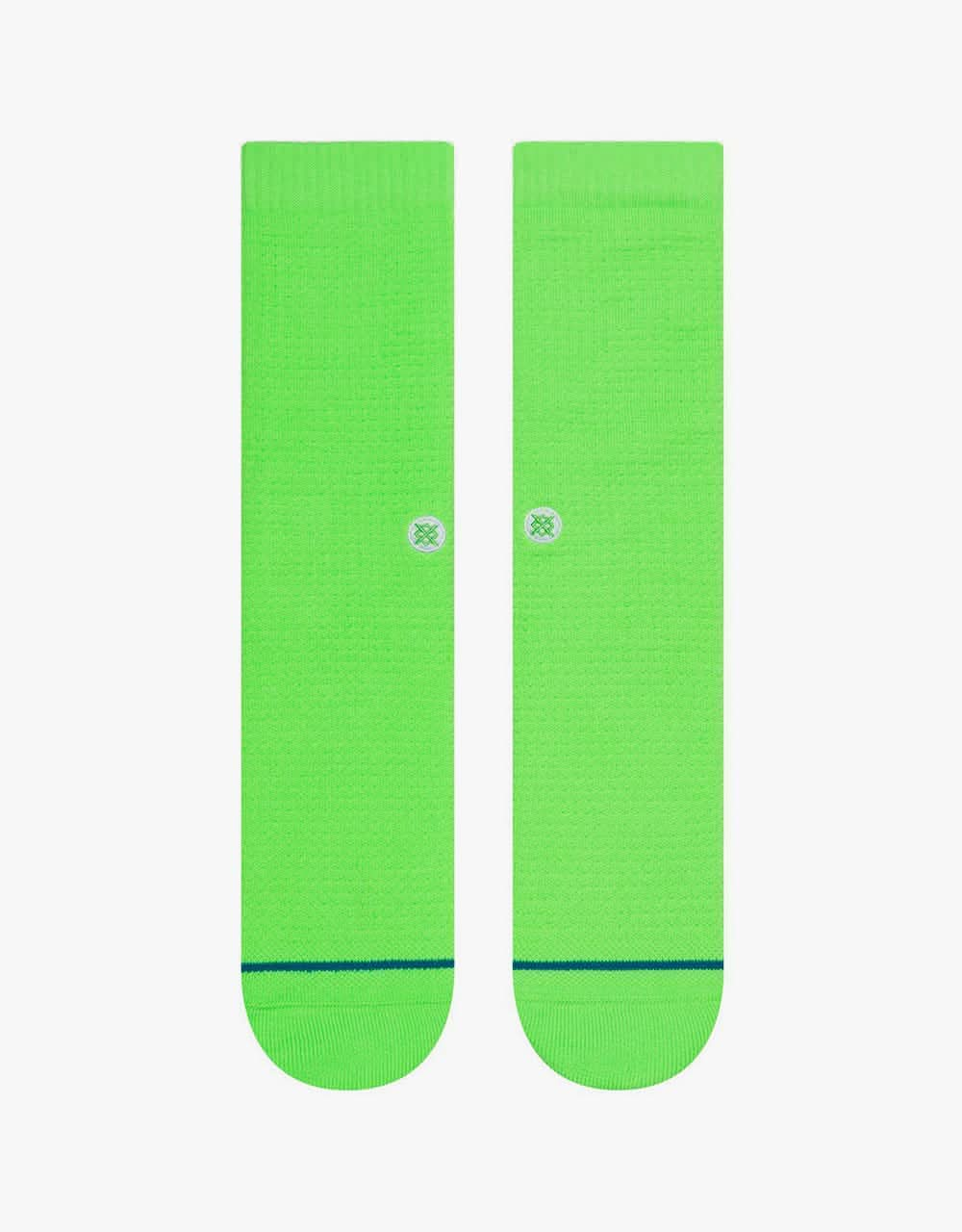 Stance Icon Classic Crew Socks - Green