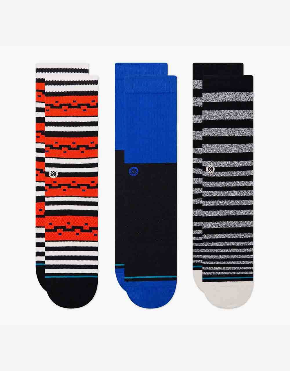 Stance Irwin 3 Pack Crew Socks - Multi