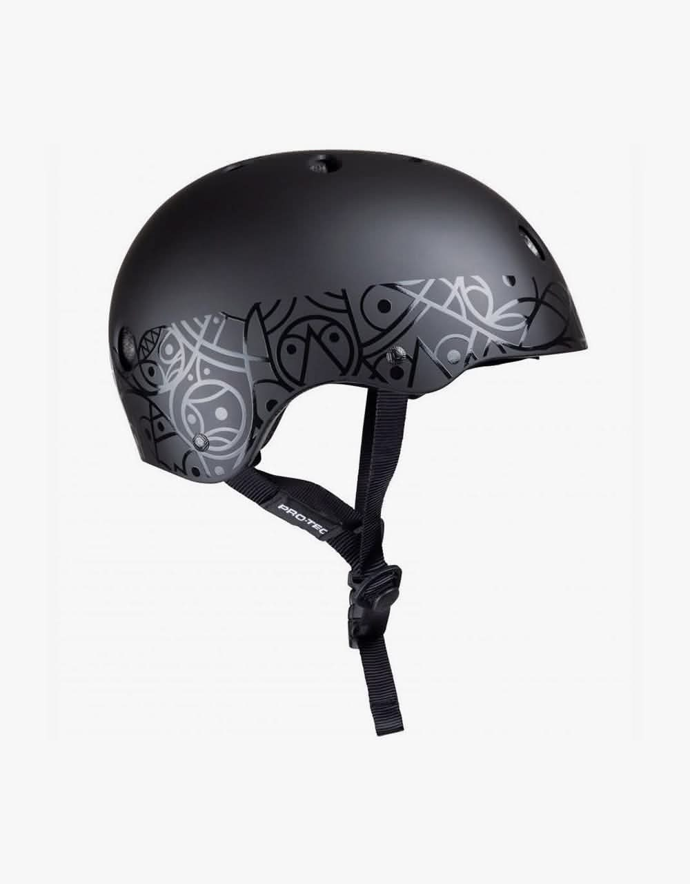 Pro-Tec x Don Pendleton Classic Certified Helmet - Matte Black