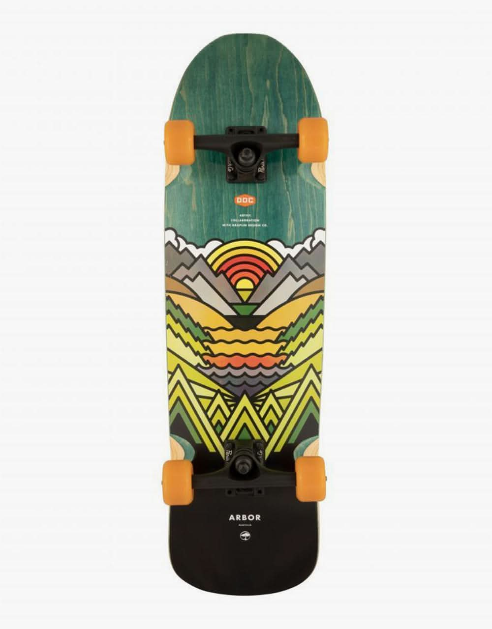 Arbor Artist Martillo Skateboard Cruiser - 9" x 31.75"