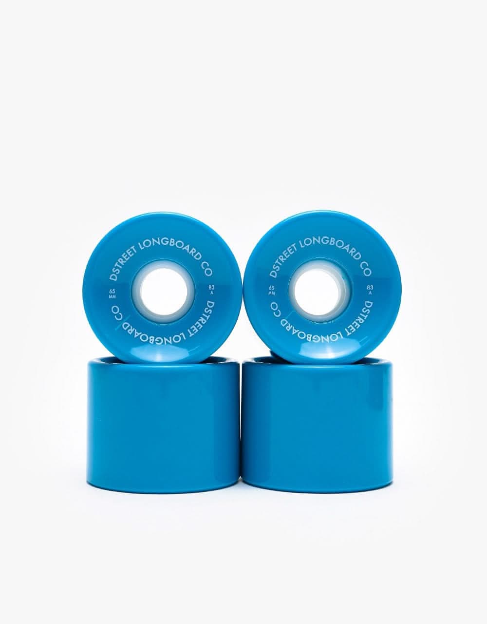 D Street Ocean 83A Skateboard Wheels - 65mm