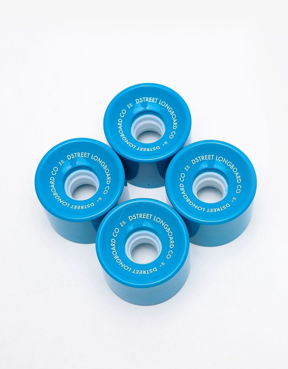 D Street Ocean 83A Skateboard Wheels - 65mm