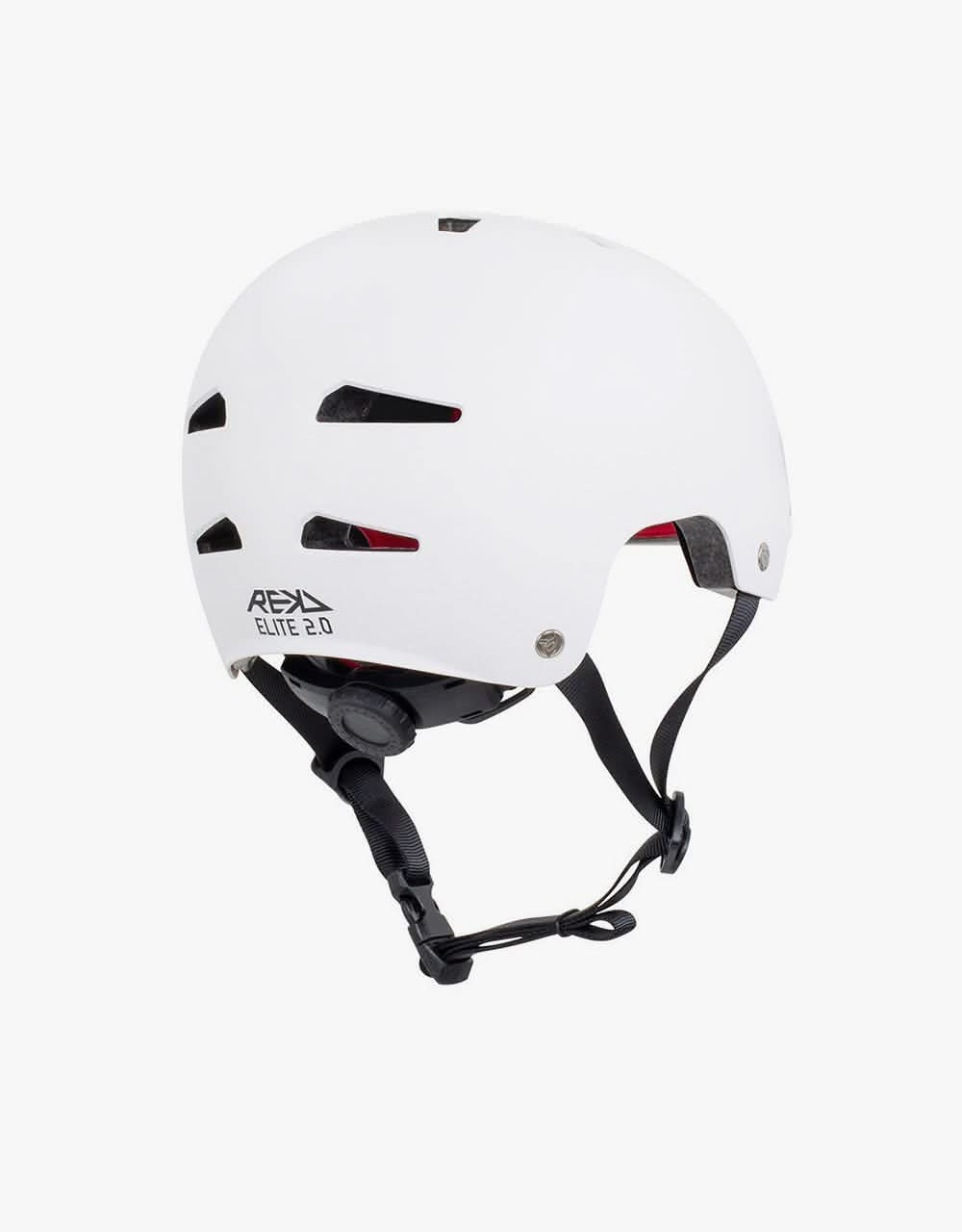 REKD Elite 2.0 Junior Helmet - White