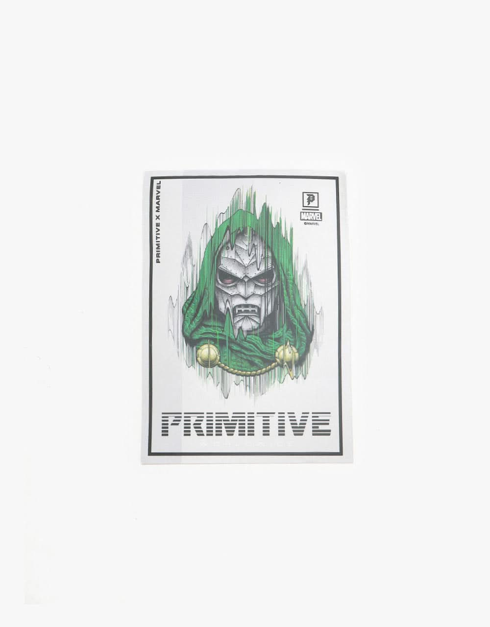 Primitive x Marvel x Paul Jackson Doctor Doom Aufkleber