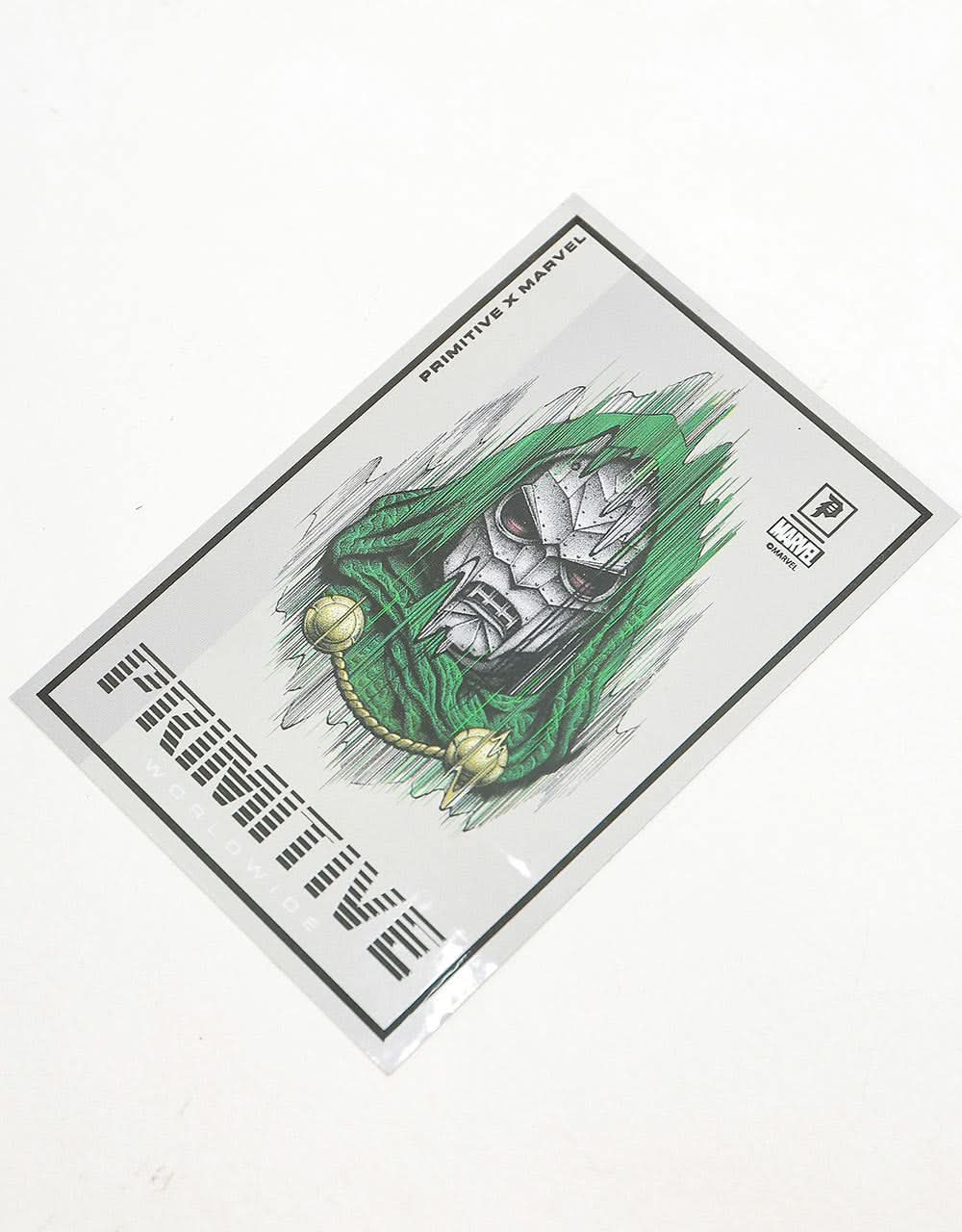 Primitive x Marvel x Paul Jackson Doctor Doom Sticker