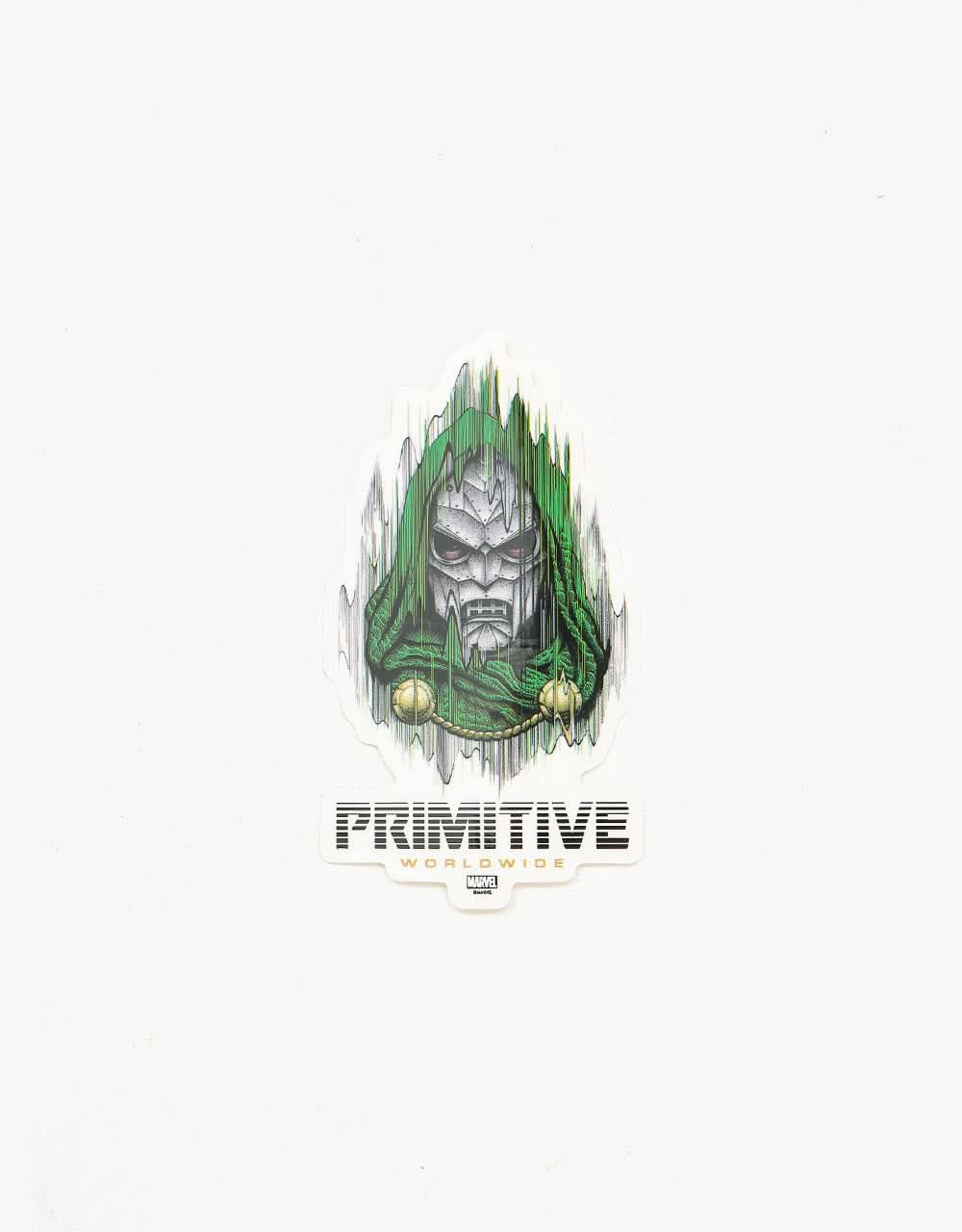 Primitive x Marvel x Paul Jackson Doctor Doom gestanzter Aufkleber