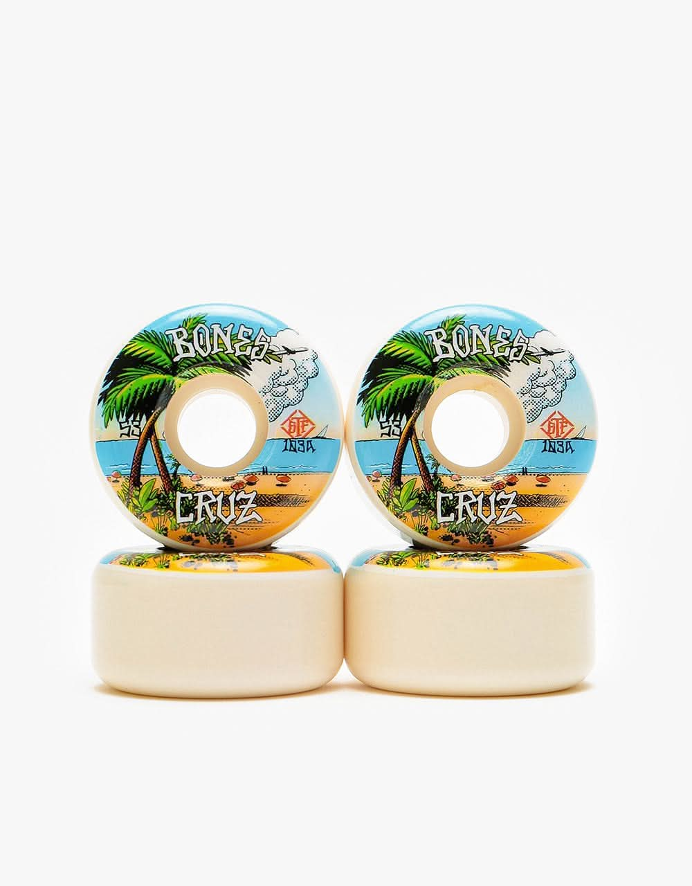 Bones Yonnie Buena Vida V2 STF Skateboard Wheel - 53mm