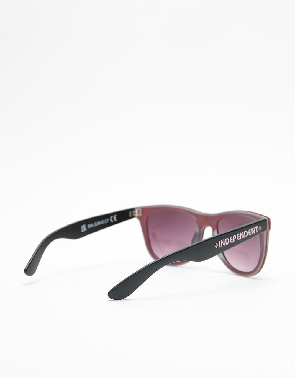 Independent Bar/Cross Sunglasses - Black