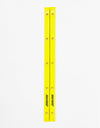 Santa Cruz Cell Block Slimline Rails - Neon Yellow