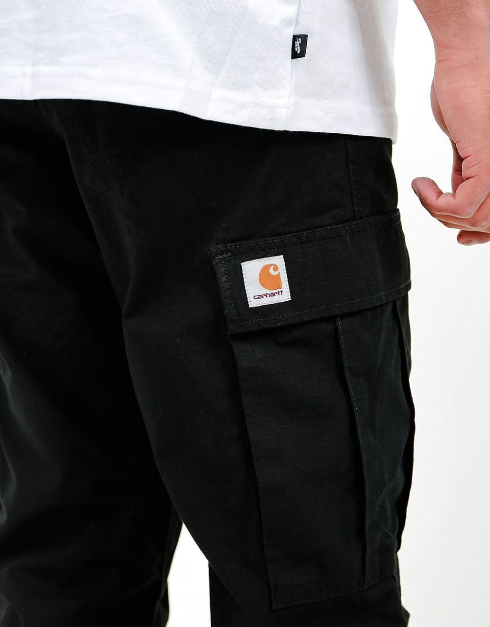 Carhartt WIP Regular Cargo Pant - Black (Rinsed)