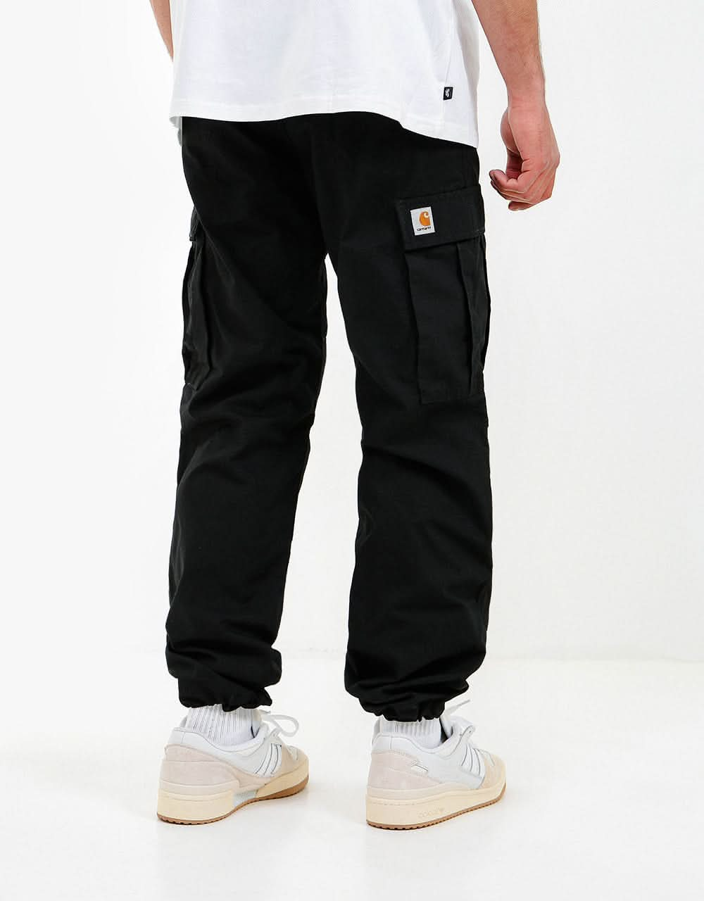 Carhartt WIP Regular Cargo Pant - Black (Rinsed)