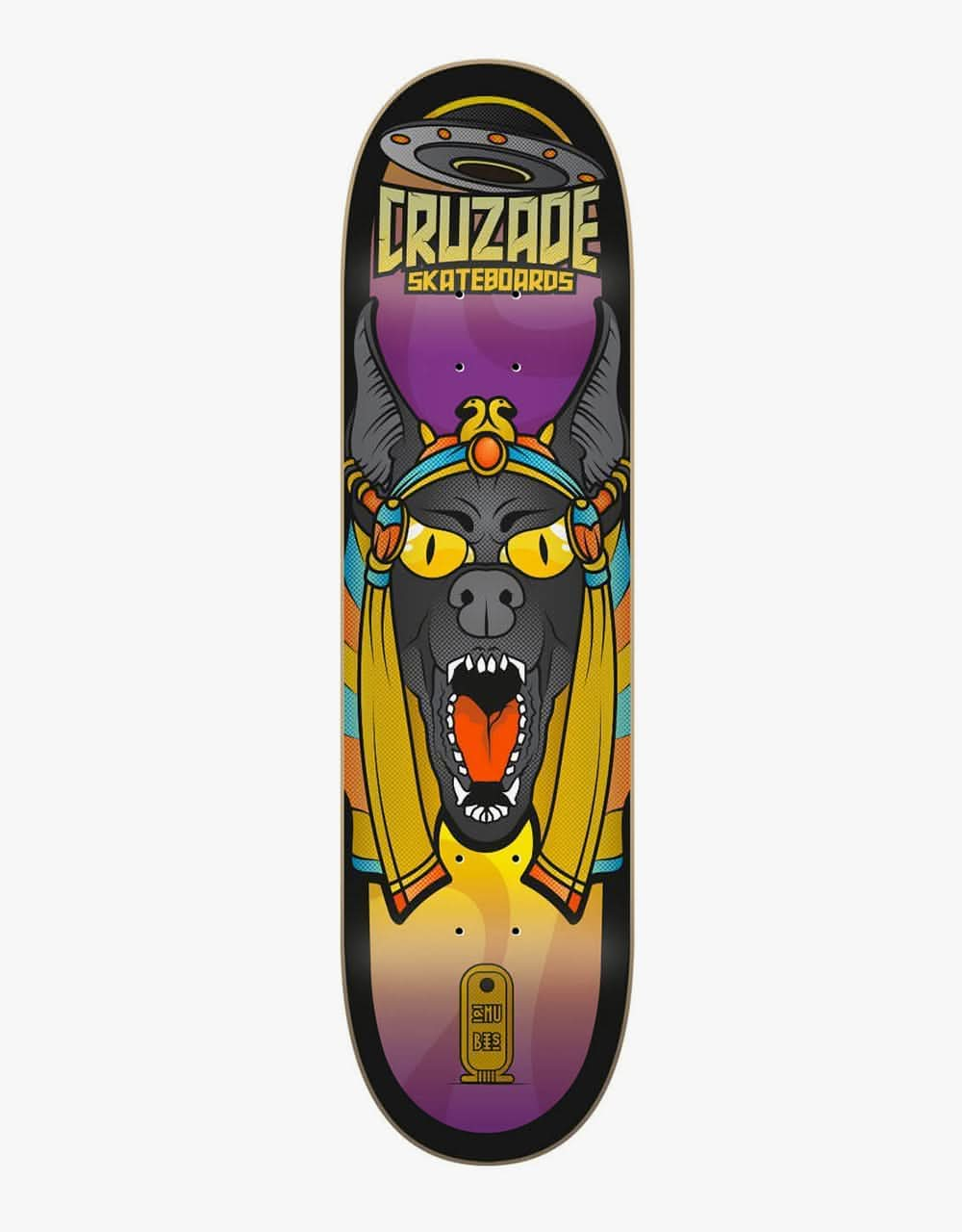 Cruzade Conspiracy Anubis Skateboard Deck - 8.375"