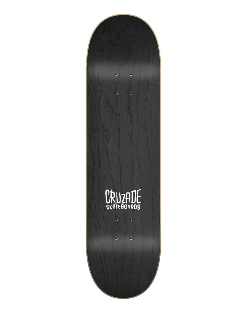 Cruzade Death Skull Skateboard Deck - 8"