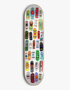 Skate Mental Koston Mini Boards Skateboard Deck - 8.25"