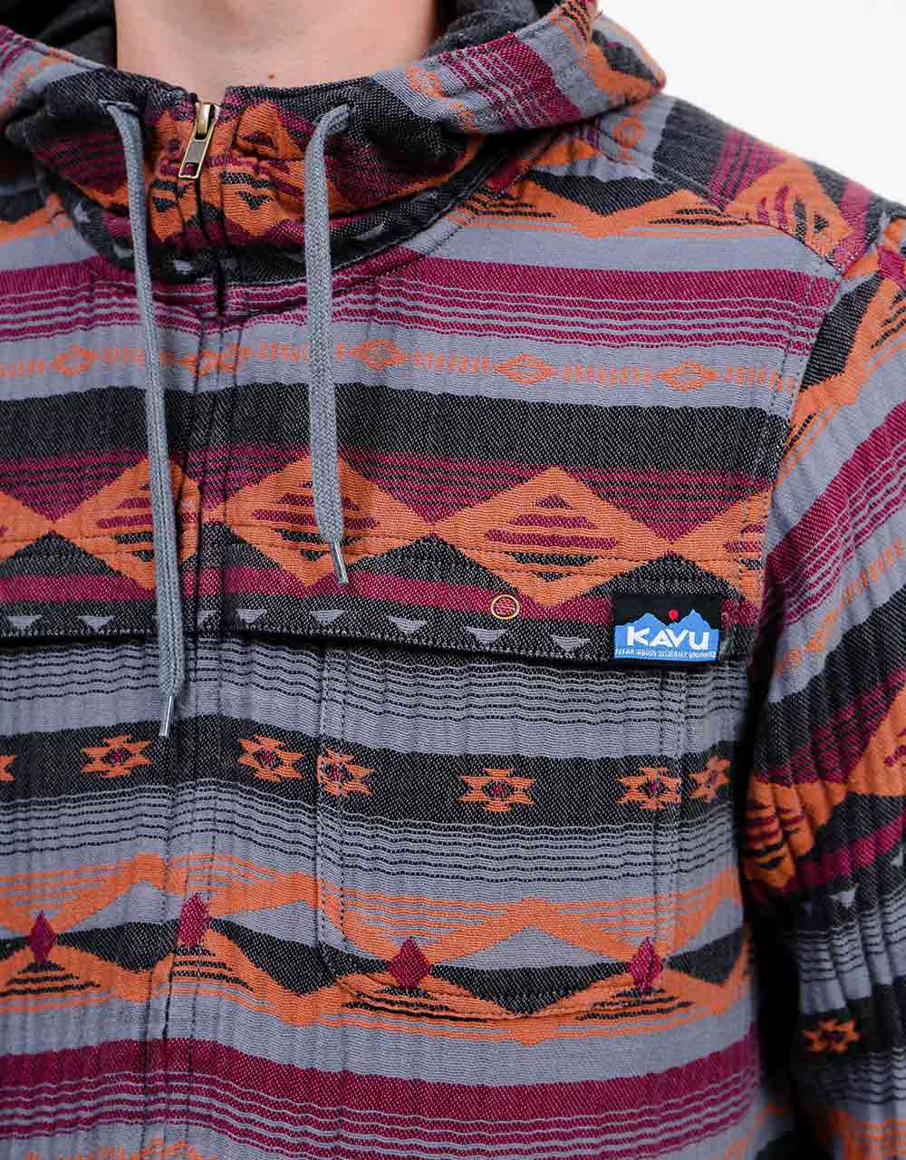 KAVU Manta Zip Jacket - Sunset Stripe