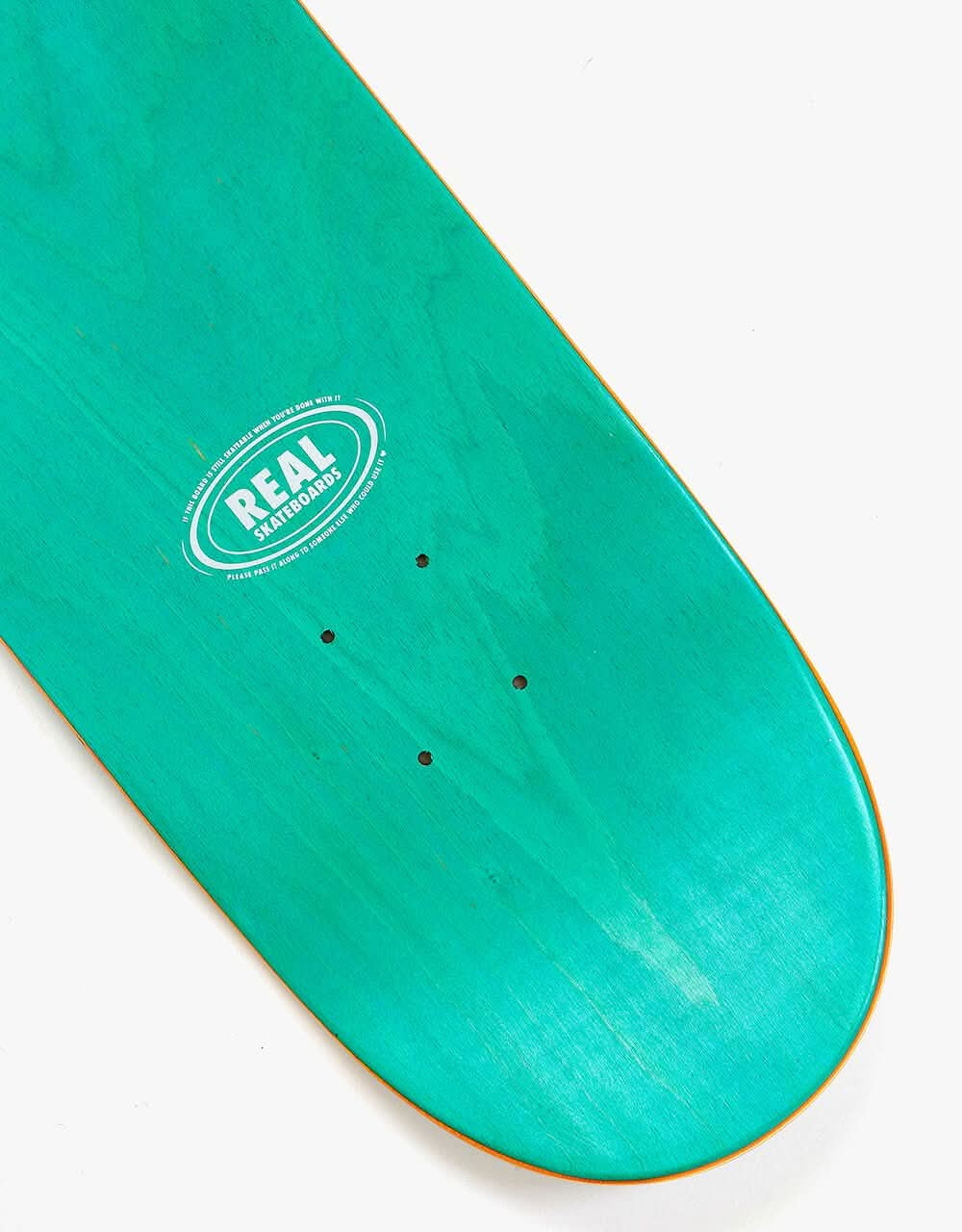 Real Oval Pearl Patterns Skateboard Deck - 8.38"