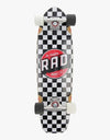 RAD Checkers Retro Roller Cruiser Skateboard - 7.9" x 28"