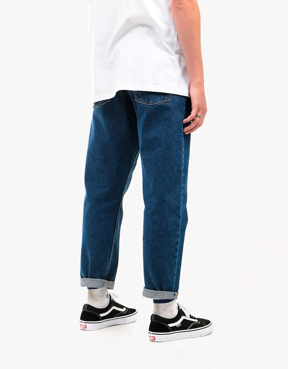 Pantalon Carhartt WIP Newel - Bleu (Stone Washed)