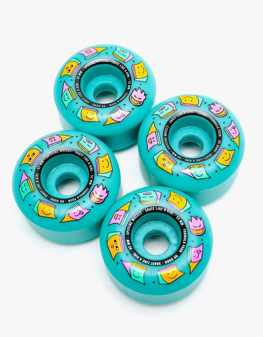 Spitfire Skate Like a Girl Formula Four Radial 99d Skateboard Wheel - 53mm