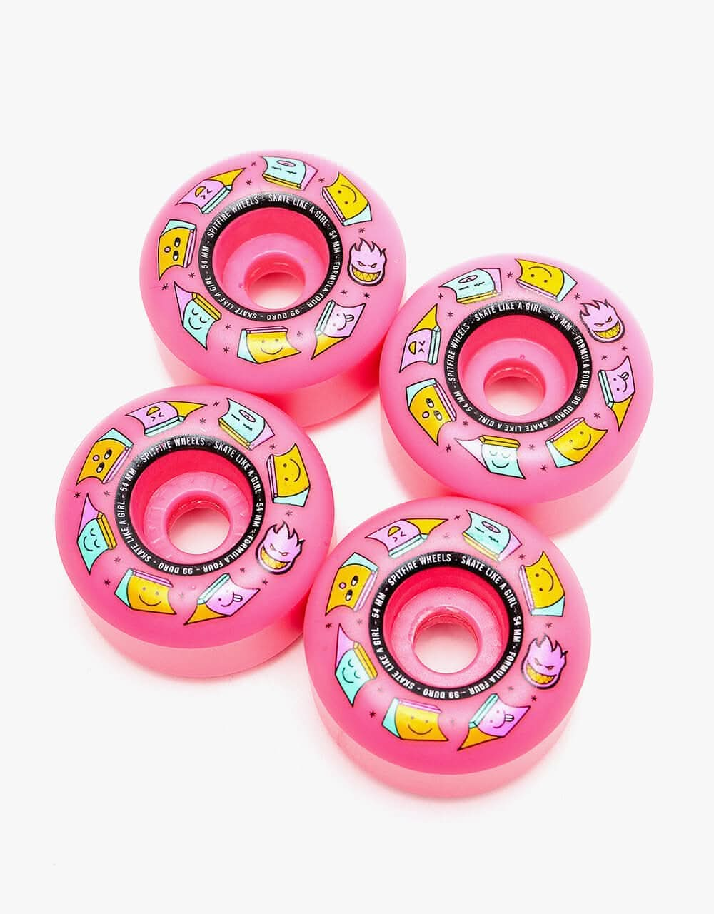 Spitfire Skate Like a Girl Formula Four Radial 99d Skateboard Wheel - 54mm