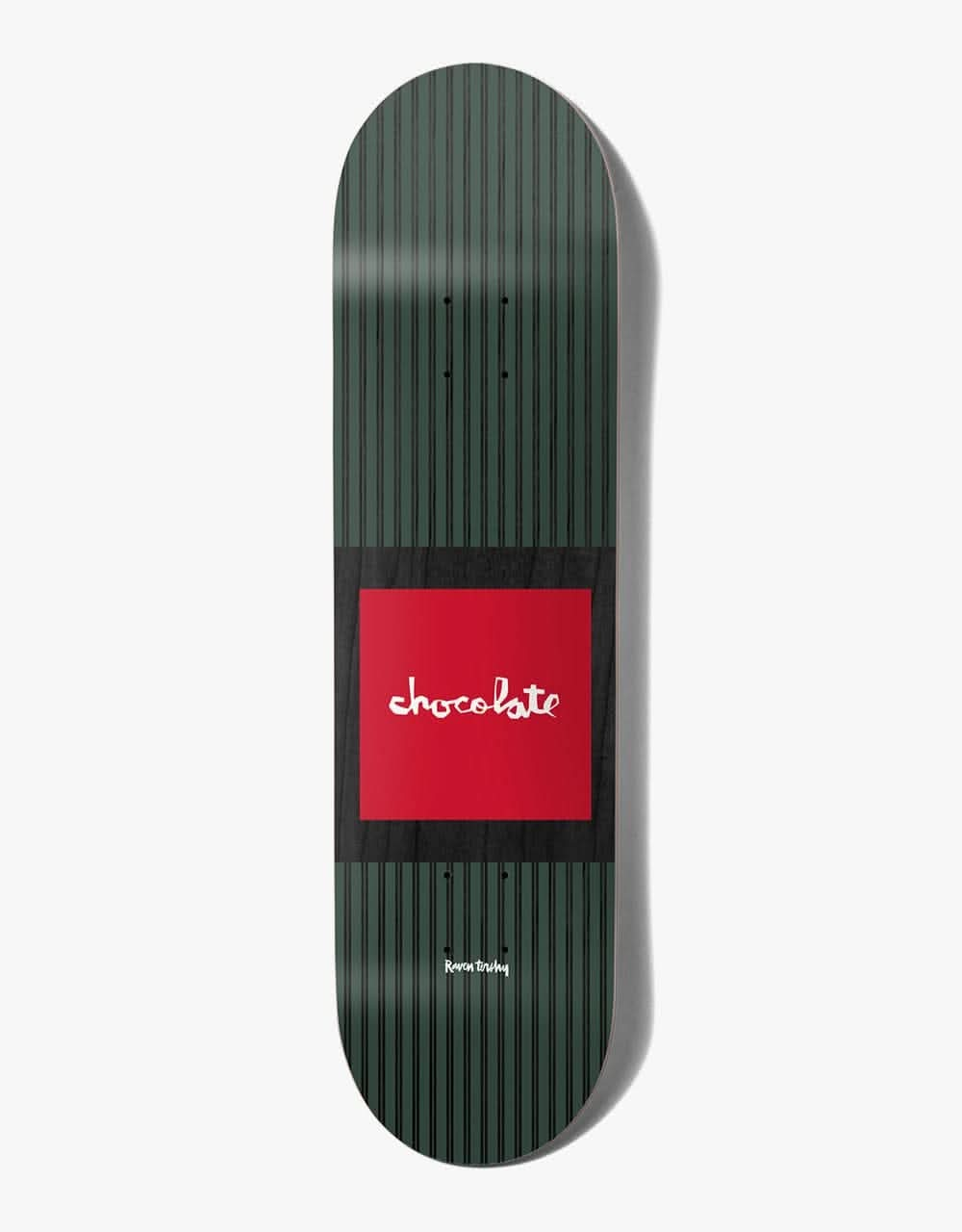 Chocolate Tershy Red Square 'POP SECRET' Skateboard Deck - 8.25"