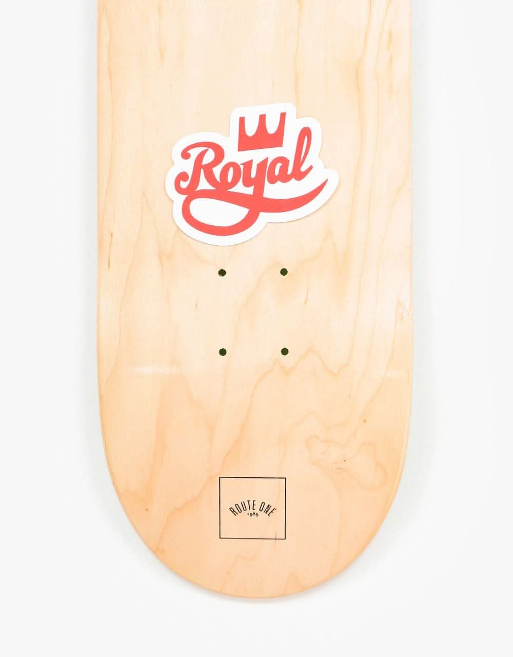 Royal Crown Script 4" Sticker