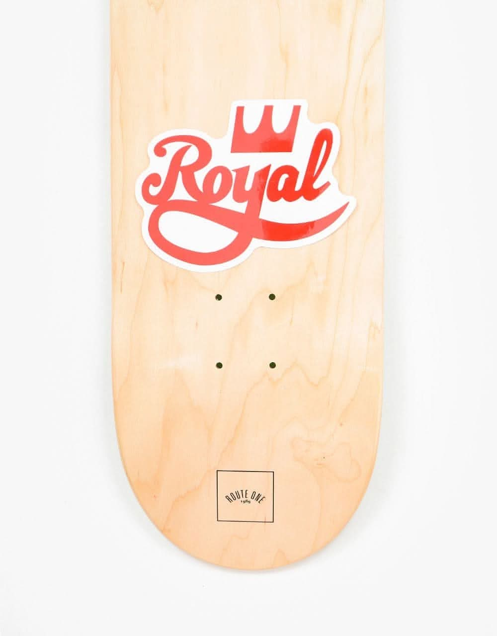 Royal Crown Script 6" Sticker