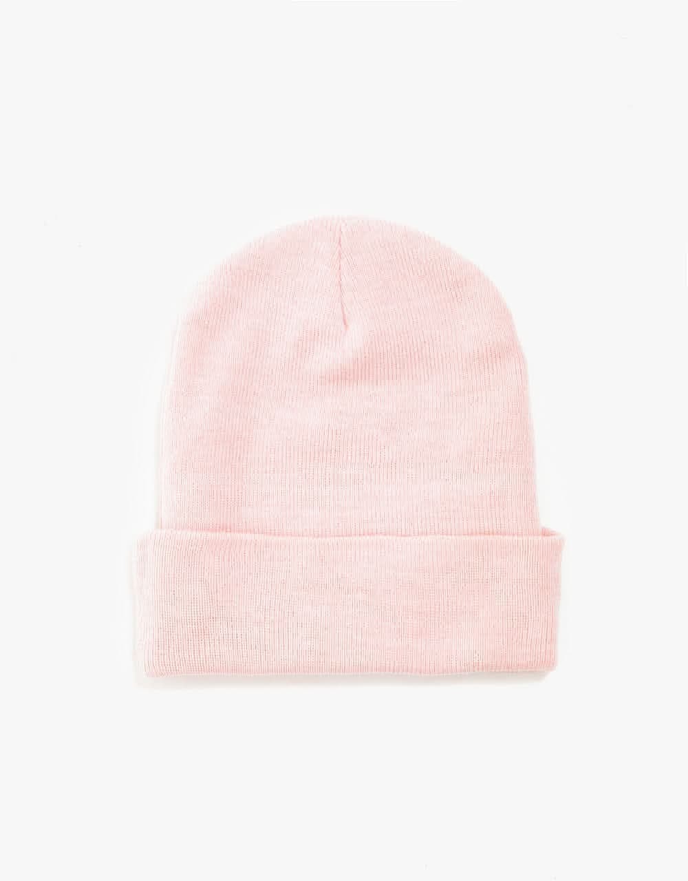 Route One Recycled NY Cuff Beanie - Light Pink